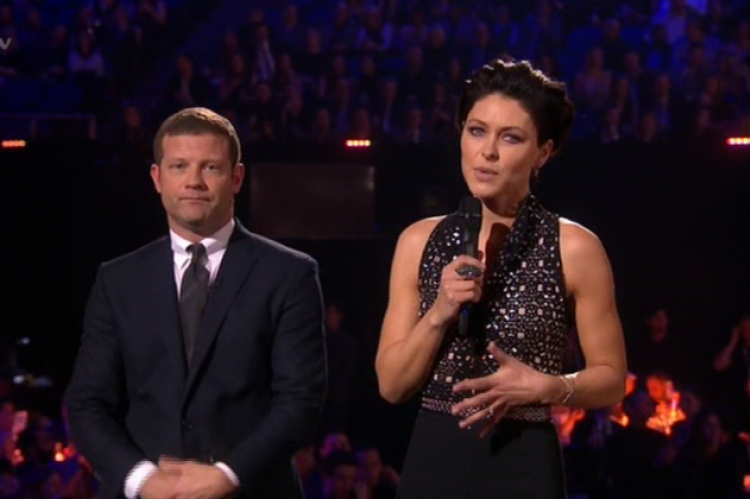 The Brits: Dermot O'Leary and Emma Willis