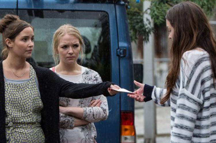 Lauren, Abby and Stacey in EastEnders