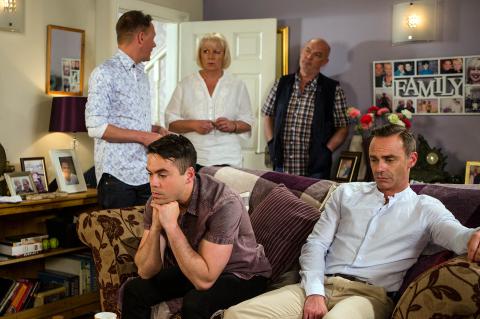 Corrie: Sean finds out about Todd and Billy