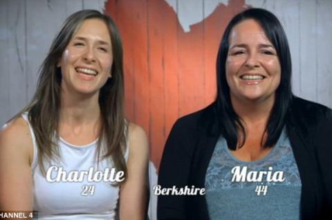 First Dates: Charlotte and her mum Maria