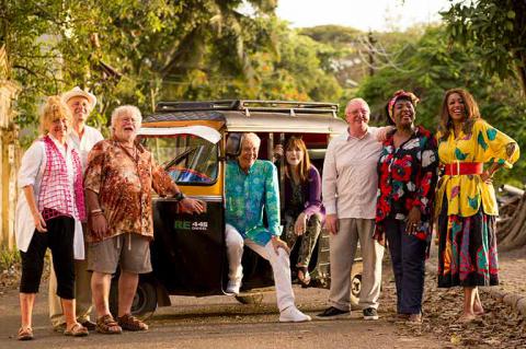 The Real Marigold Hotel with Amanda Barrie, Paul Nicholas, Bill Oddie, Lionel Blair and Dr Miriam Stoppard
