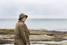 Brenda Blethyn as Vera stares wistfully out to sea